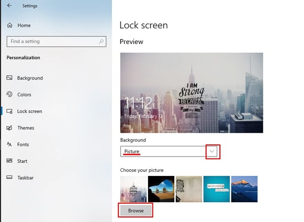 How To Create A Custom Windows 10 Slideshow Background Lock Screen How To Create A Custom Windows 10 Slideshow Background Lock Screen